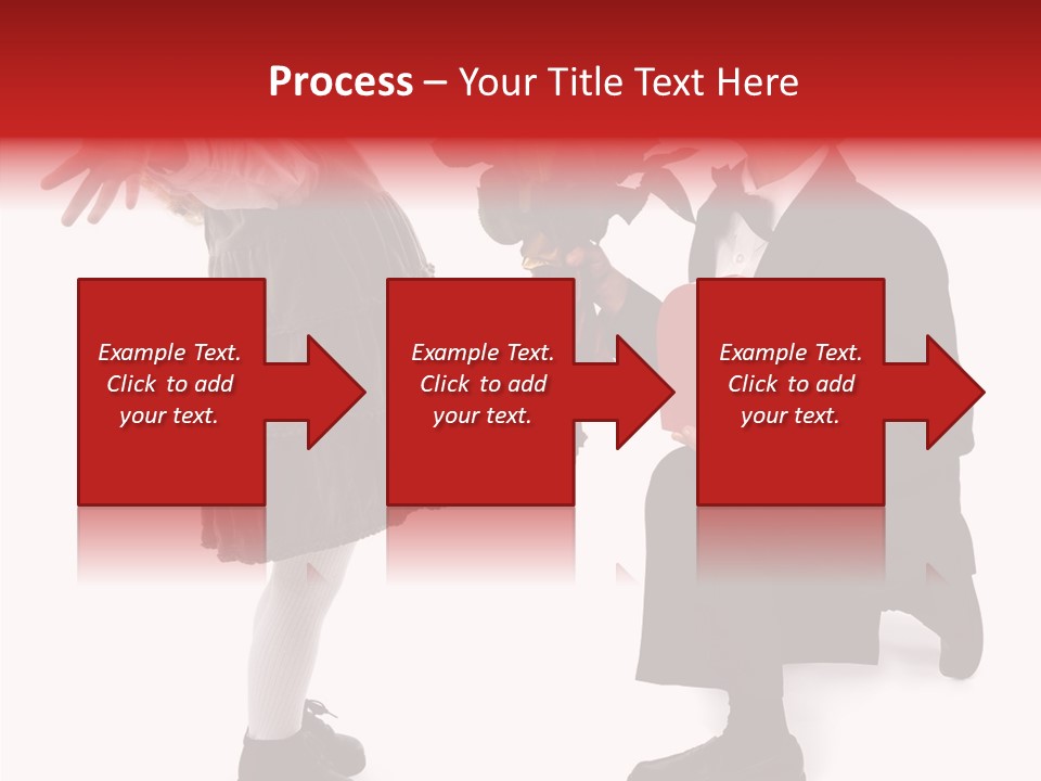 White Grandmother Background PowerPoint Template