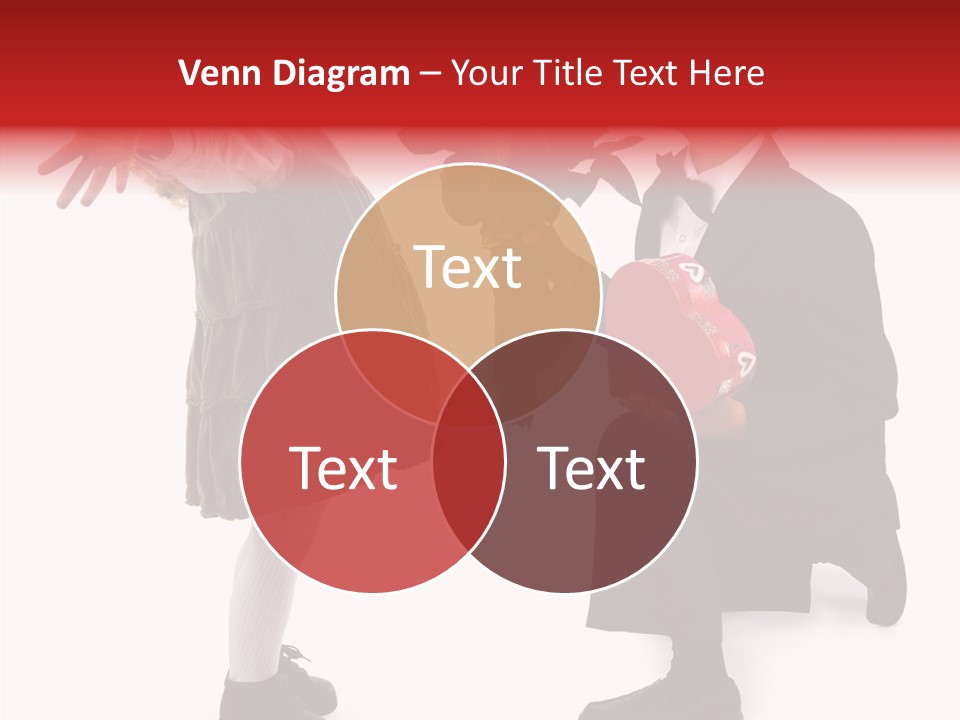 White Grandmother Background PowerPoint Template