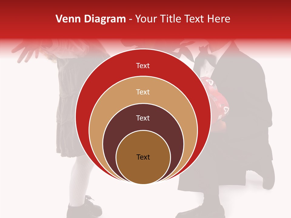 White Grandmother Background PowerPoint Template