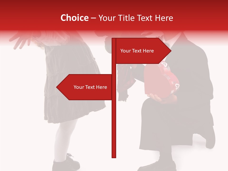 White Grandmother Background PowerPoint Template