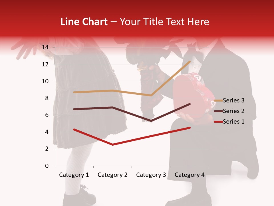 White Grandmother Background PowerPoint Template