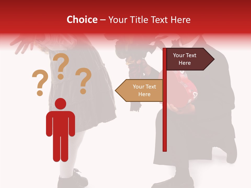 White Grandmother Background PowerPoint Template