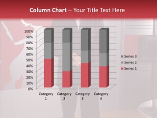 Elderly Caregiver Finger PowerPoint Template