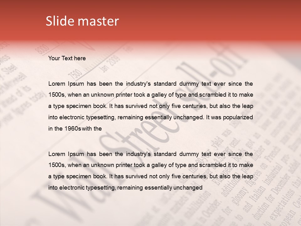 Aging Old Finger PowerPoint Template