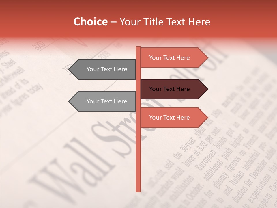 Aging Old Finger PowerPoint Template