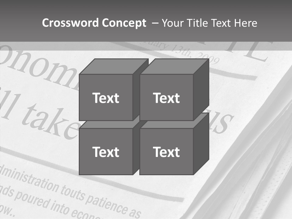 Togetherness Elderly Help PowerPoint Template