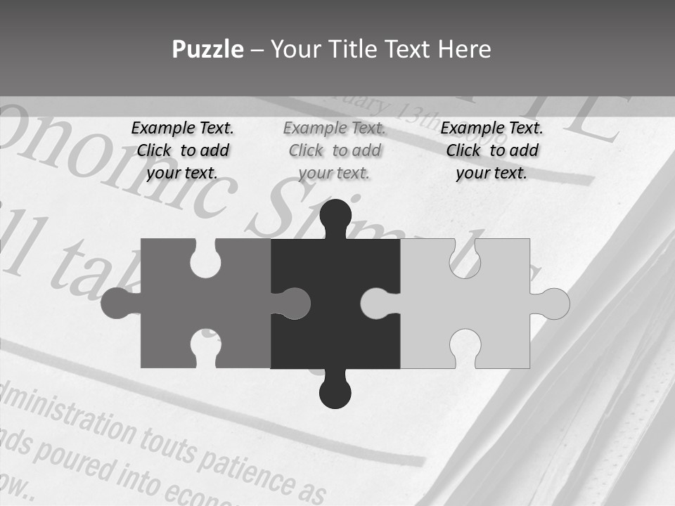 Togetherness Elderly Help PowerPoint Template