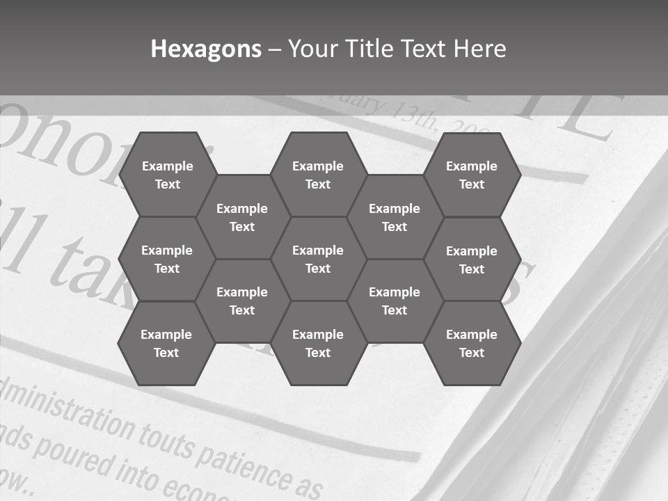 Togetherness Elderly Help PowerPoint Template