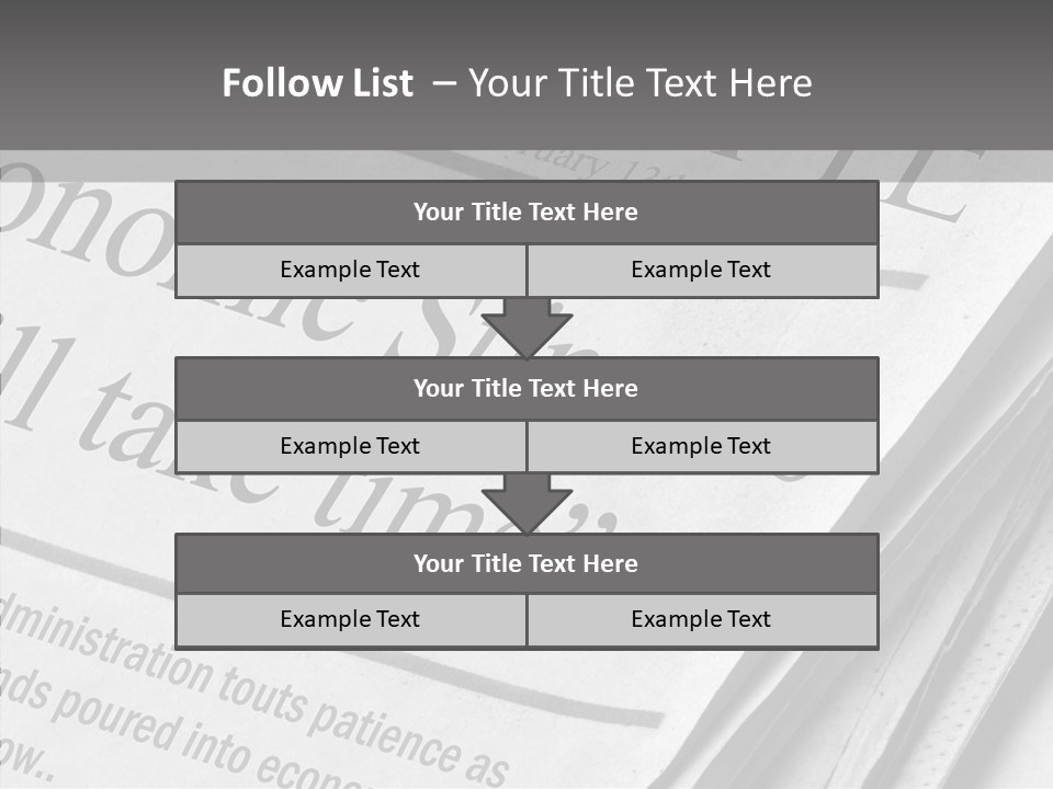 Togetherness Elderly Help PowerPoint Template