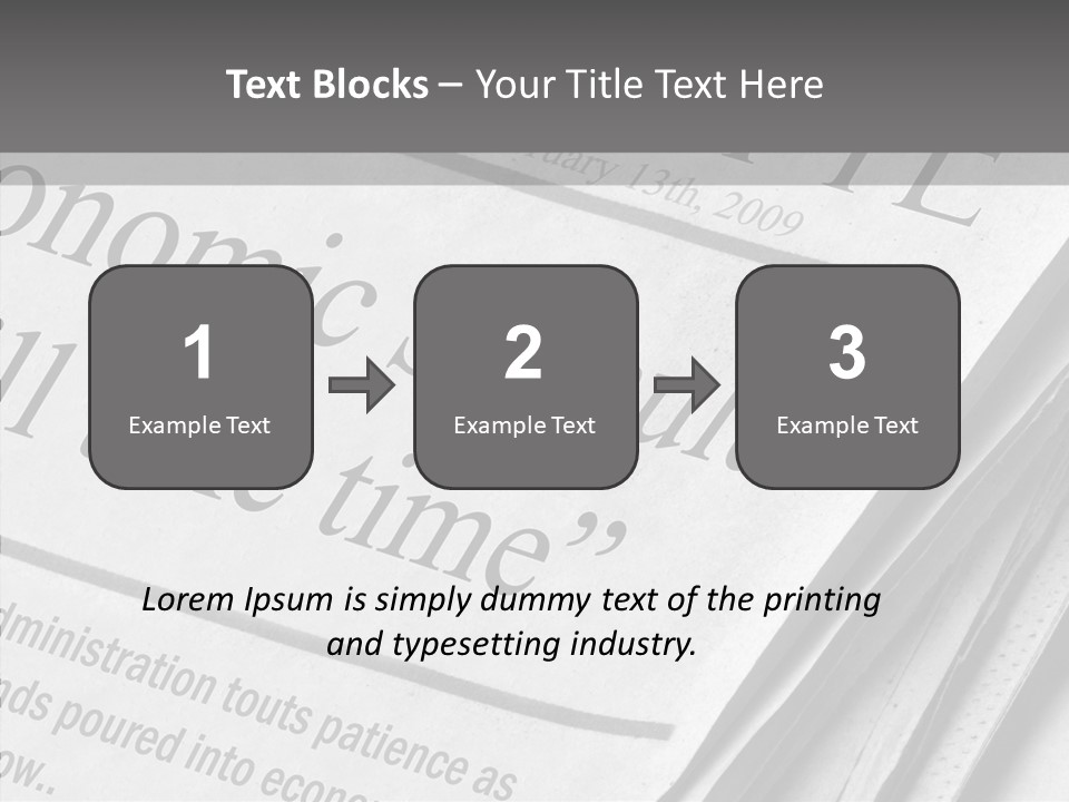 Togetherness Elderly Help PowerPoint Template