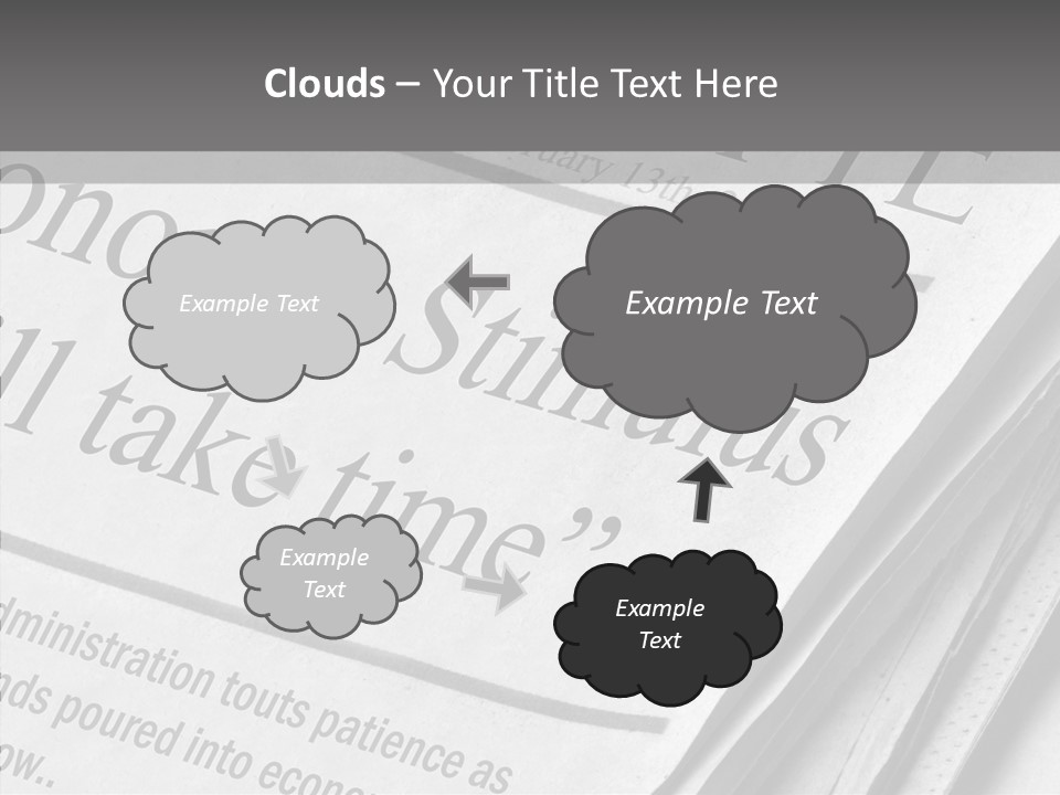 Togetherness Elderly Help PowerPoint Template