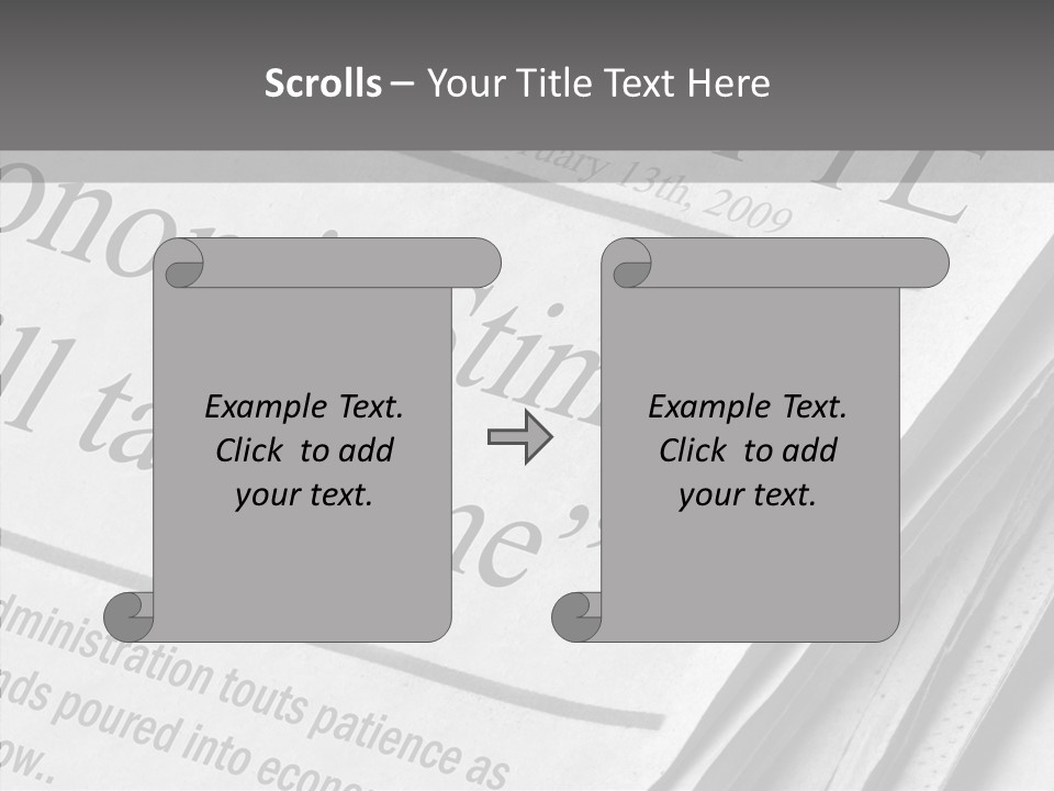 Togetherness Elderly Help PowerPoint Template