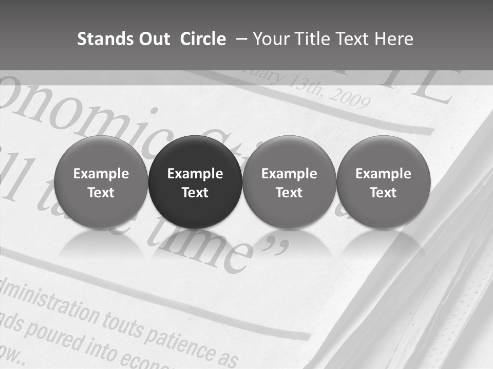 Togetherness Elderly Help PowerPoint Template