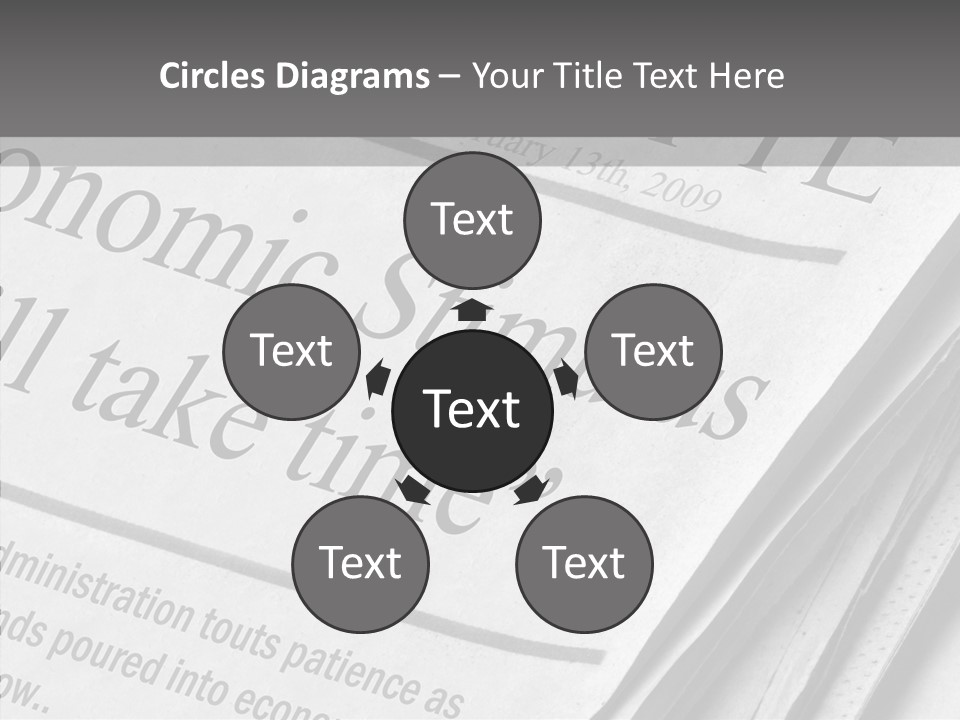 Togetherness Elderly Help PowerPoint Template