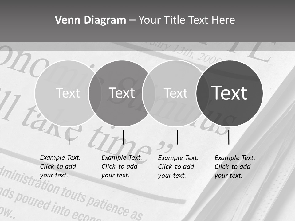 Togetherness Elderly Help PowerPoint Template