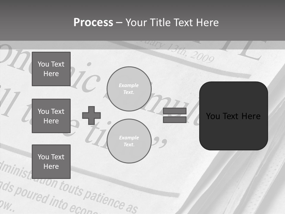 Togetherness Elderly Help PowerPoint Template