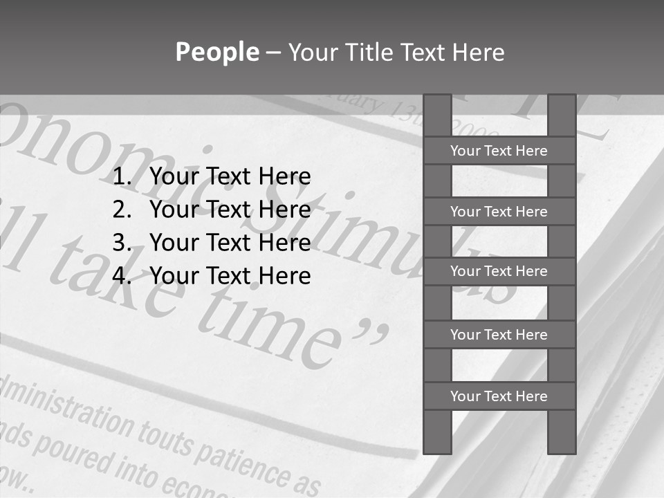 Togetherness Elderly Help PowerPoint Template