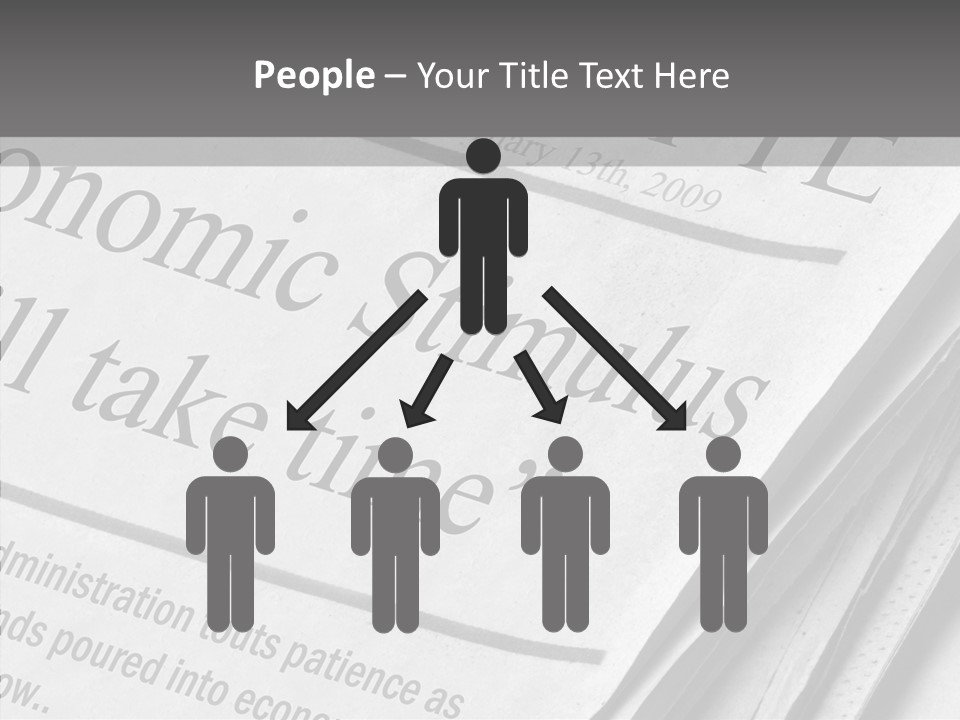 Togetherness Elderly Help PowerPoint Template