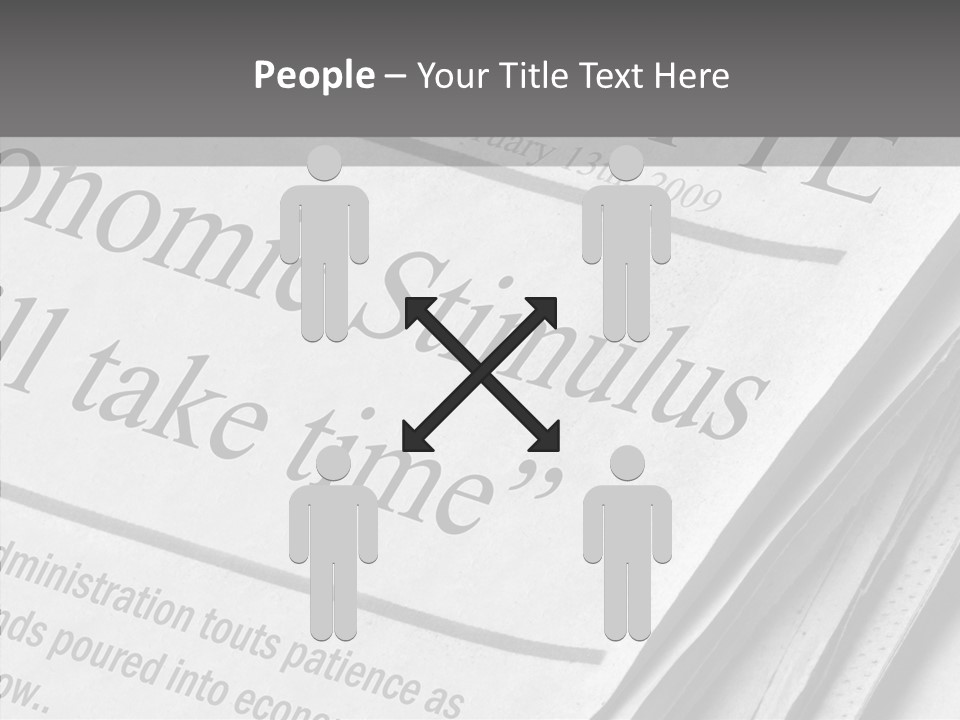 Togetherness Elderly Help PowerPoint Template