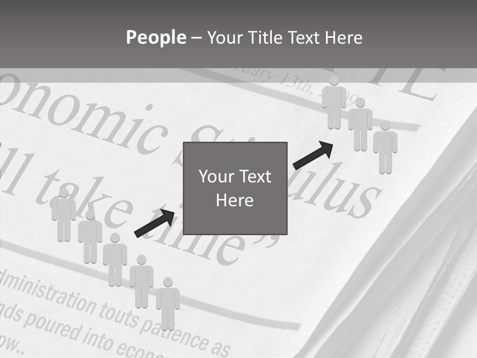Togetherness Elderly Help PowerPoint Template