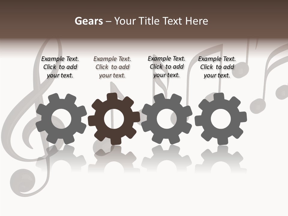 Assistance Touching Elder PowerPoint Template