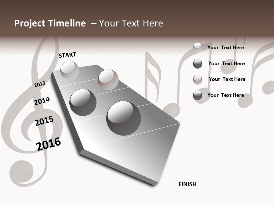 Assistance Touching Elder PowerPoint Template