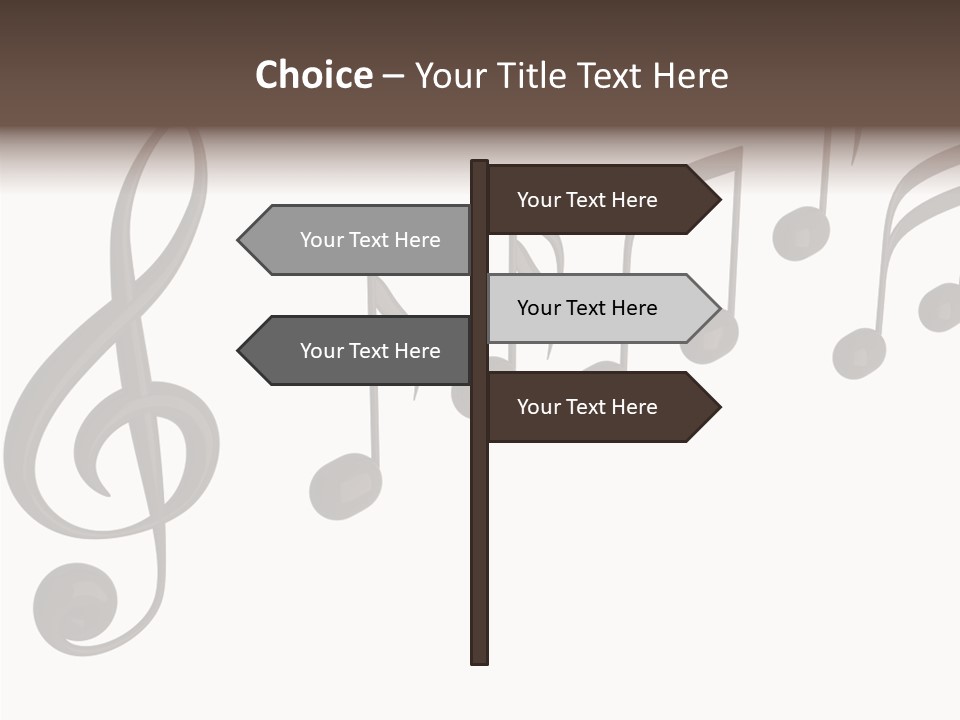Assistance Touching Elder PowerPoint Template