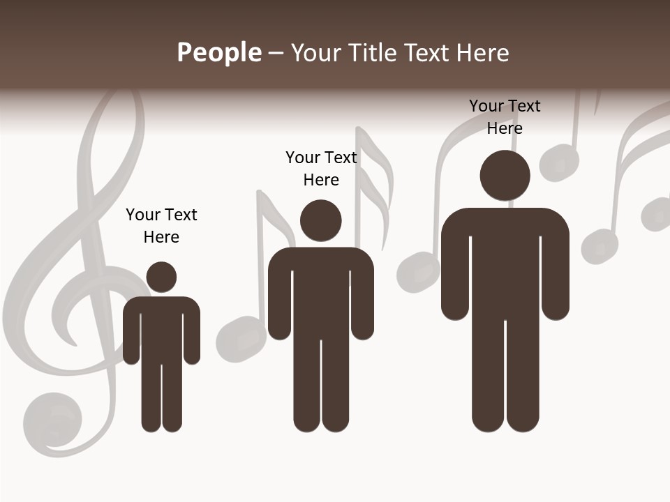 Assistance Touching Elder PowerPoint Template