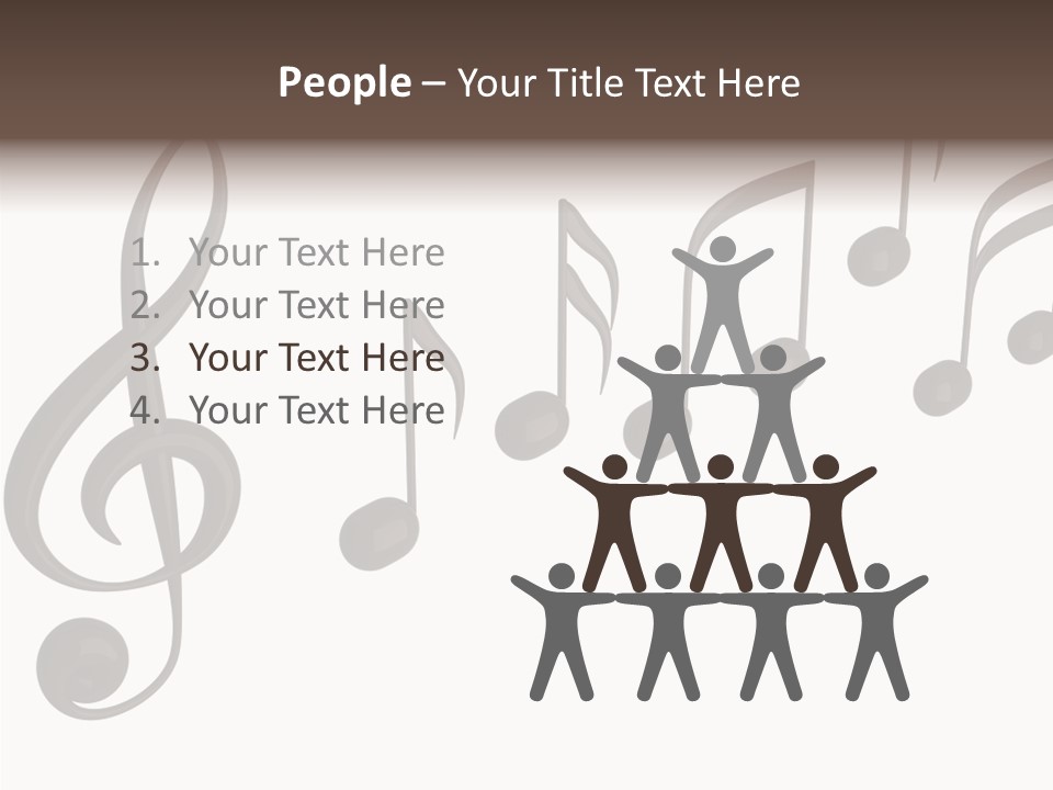 Assistance Touching Elder PowerPoint Template