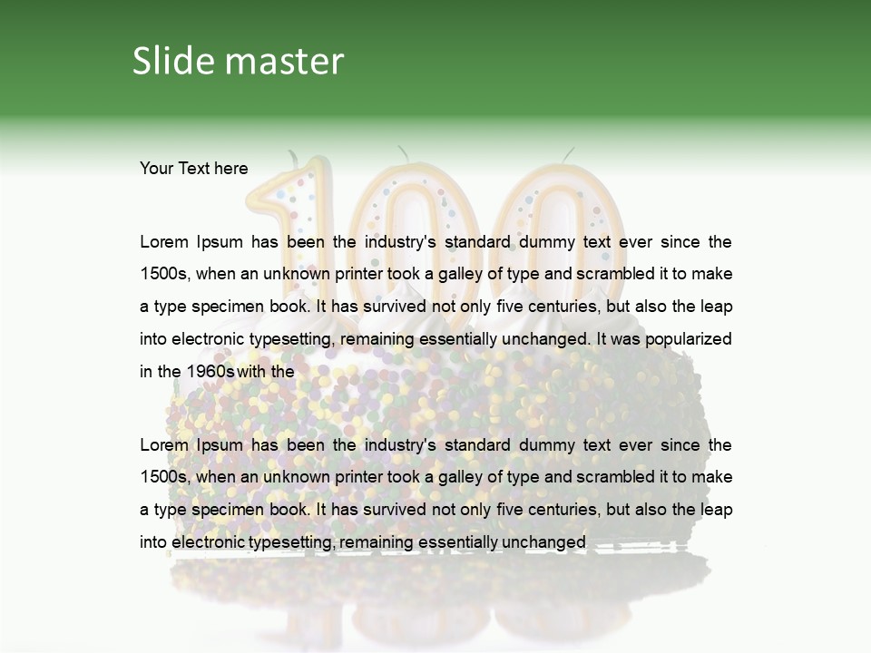 Senior  Touching Care PowerPoint Template