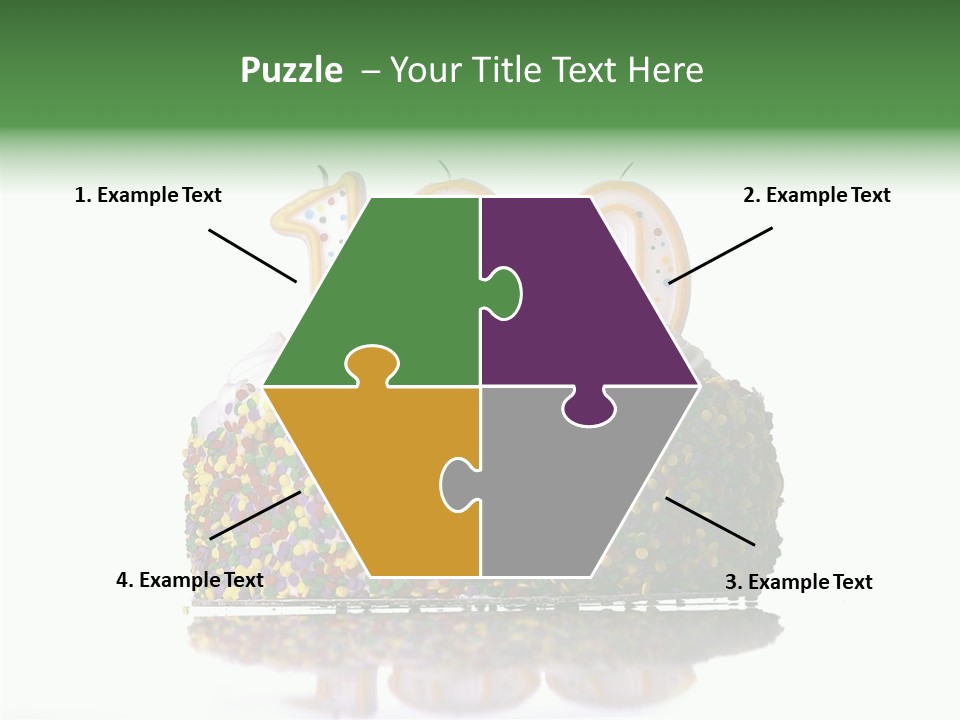 Senior  Touching Care PowerPoint Template