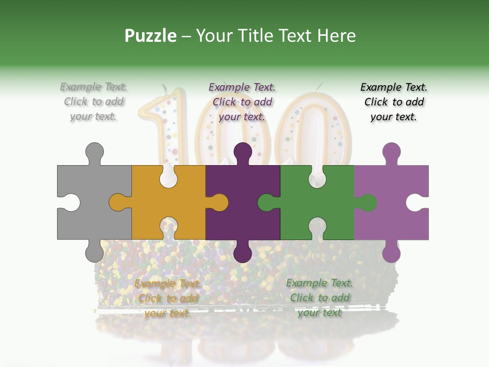 Senior  Touching Care PowerPoint Template