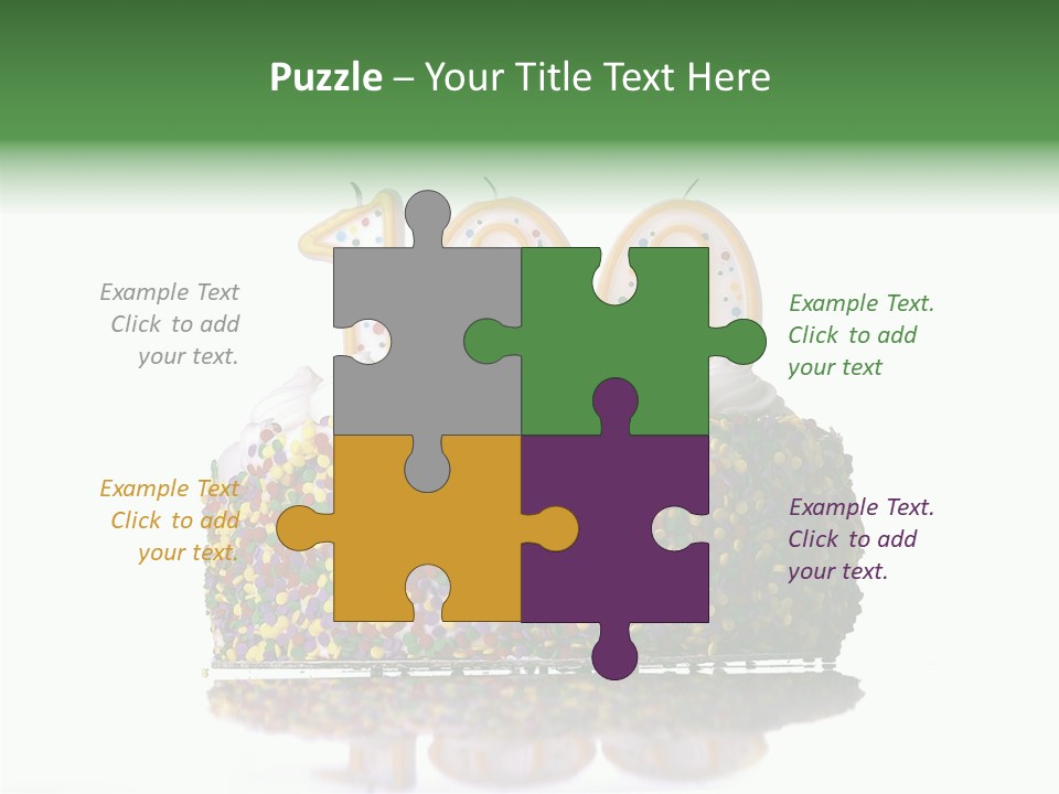 Senior  Touching Care PowerPoint Template