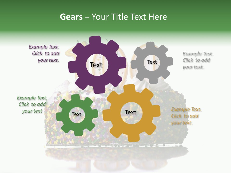 Senior  Touching Care PowerPoint Template