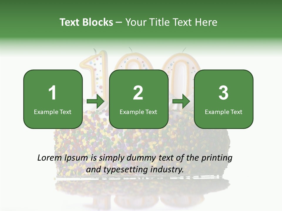 Senior  Touching Care PowerPoint Template