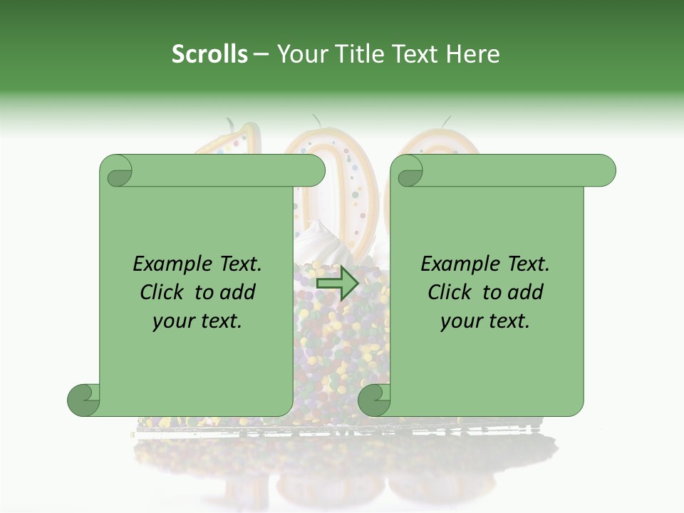 Senior  Touching Care PowerPoint Template