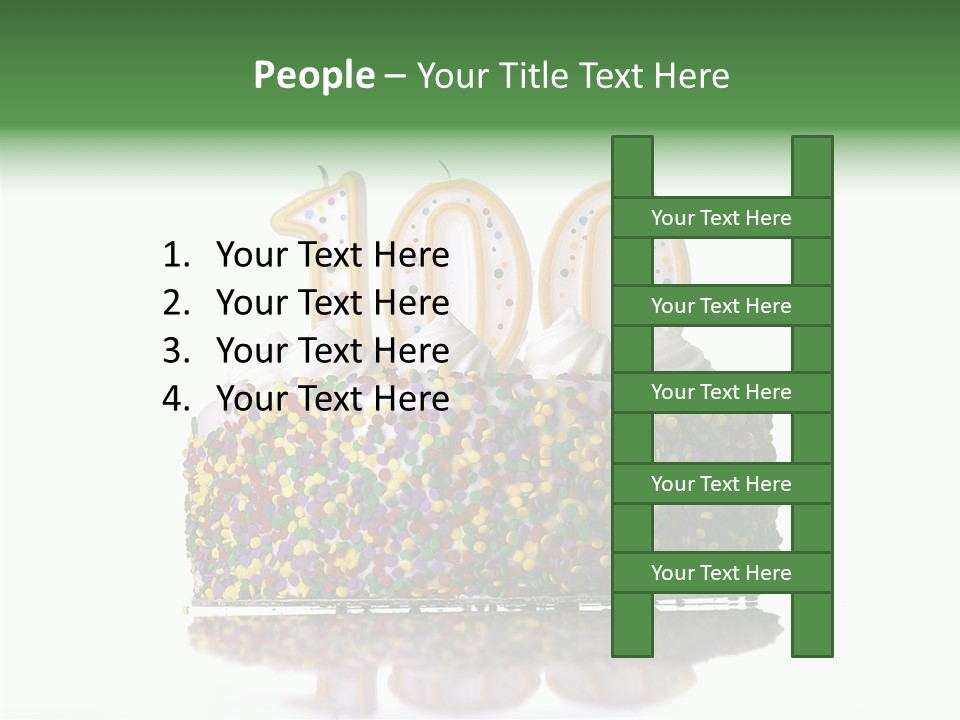 Senior  Touching Care PowerPoint Template