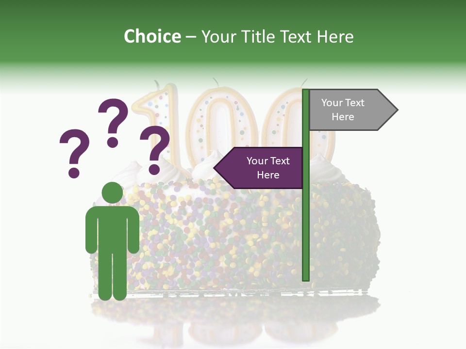 Senior  Touching Care PowerPoint Template