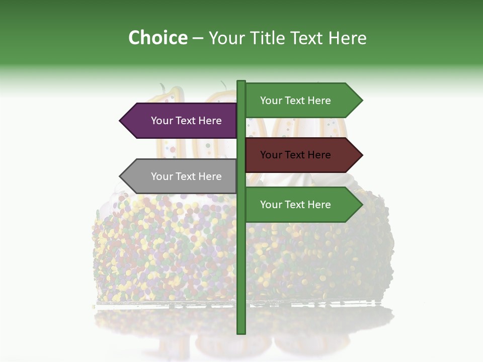 Senior  Touching Care PowerPoint Template