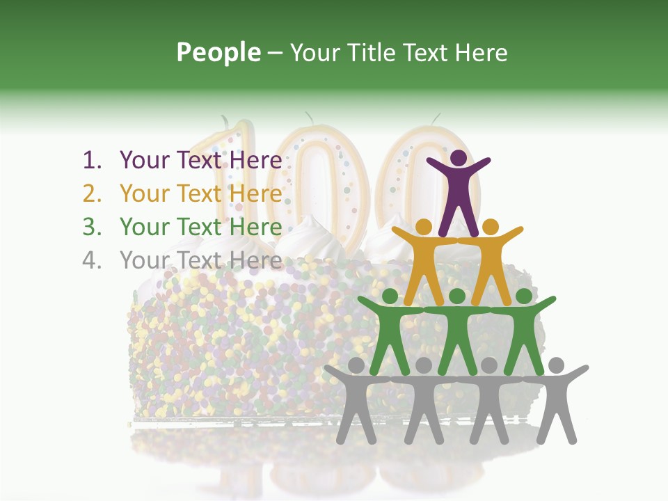 Senior  Touching Care PowerPoint Template