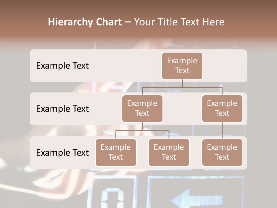 Female Aging Close Up PowerPoint Template