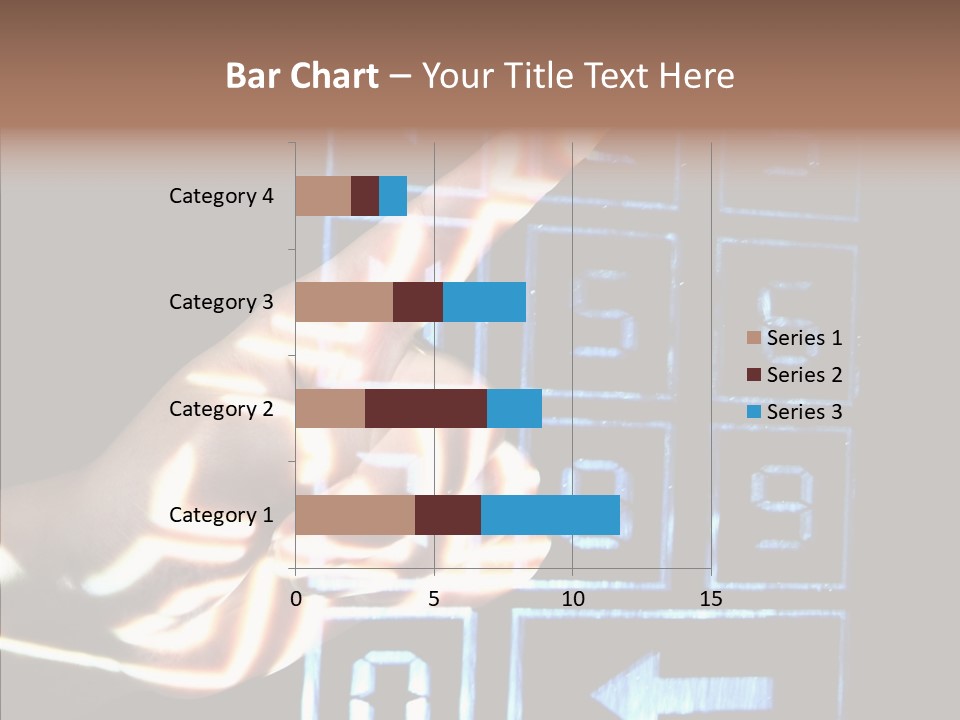 Female Aging Close Up PowerPoint Template