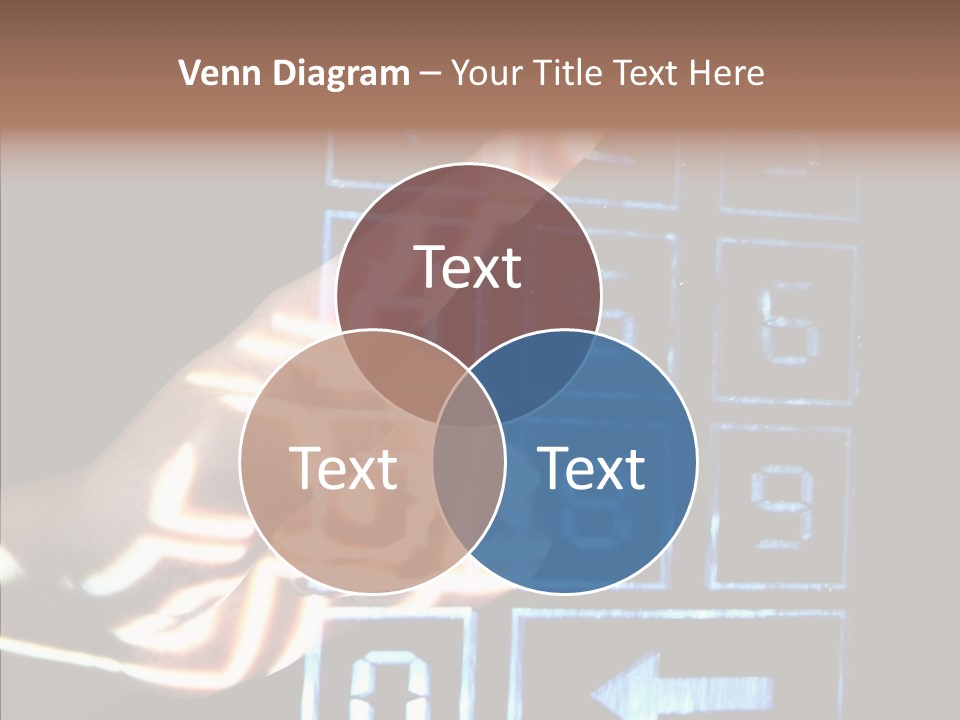 Female Aging Close Up PowerPoint Template