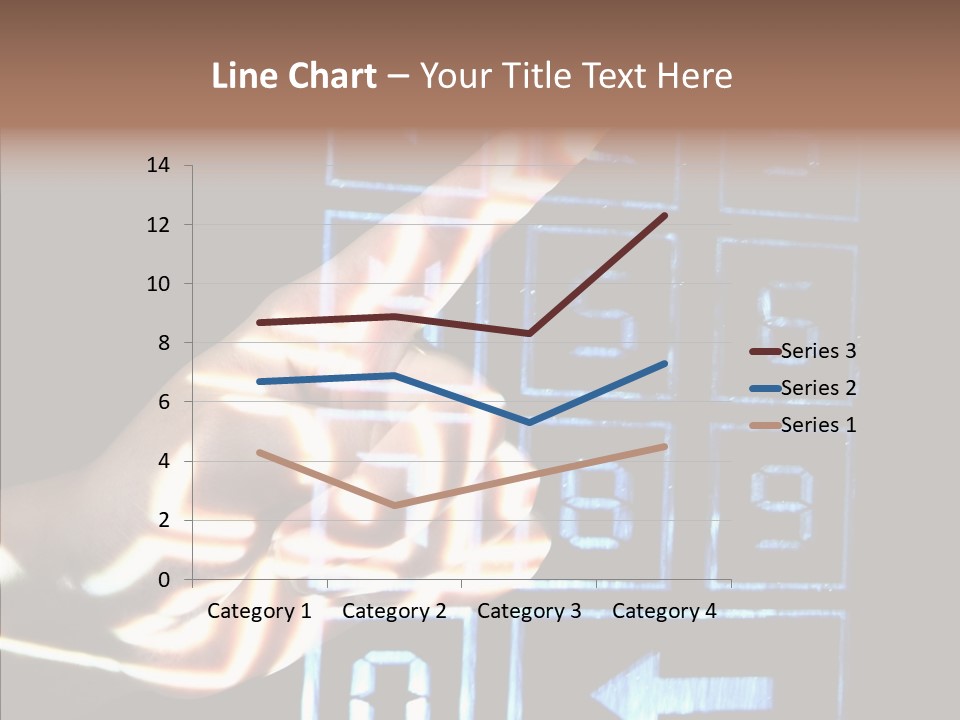 Female Aging Close Up PowerPoint Template