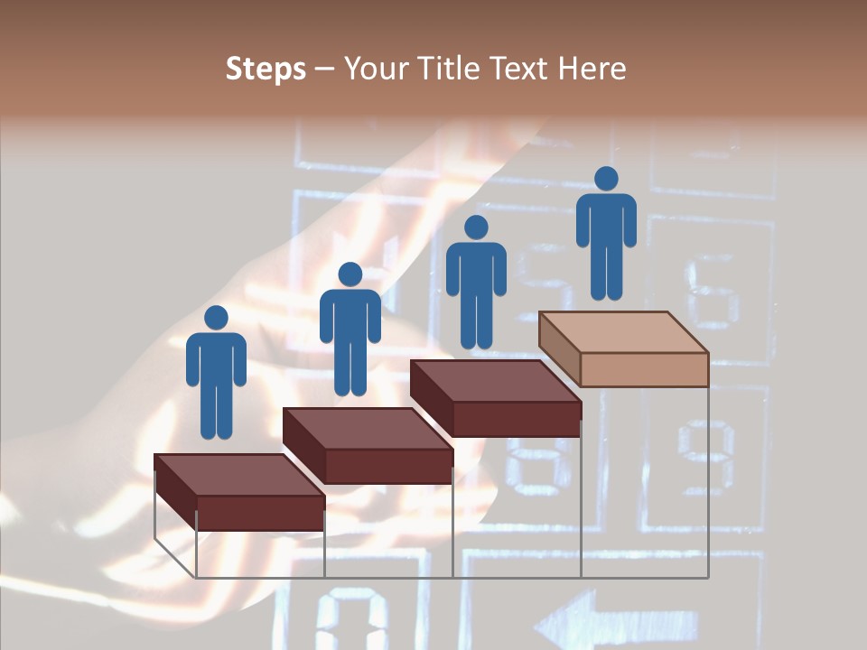 Female Aging Close Up PowerPoint Template