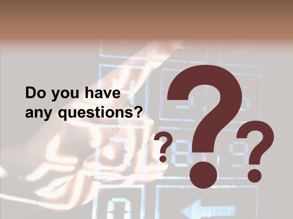 Female Aging Close Up PowerPoint Template