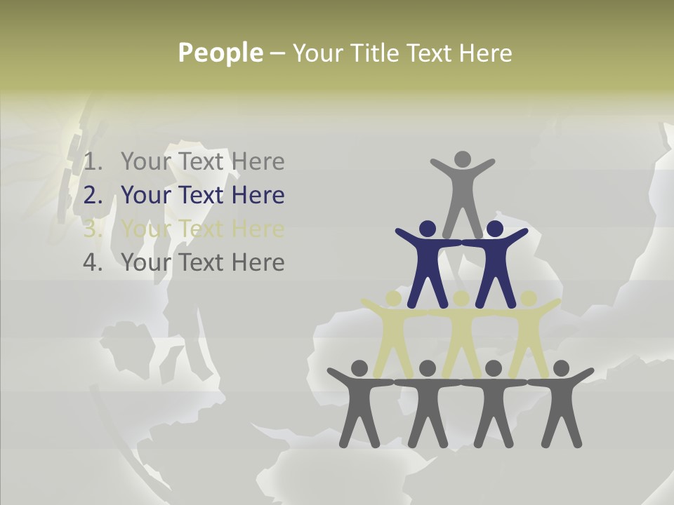 Hand Women Help PowerPoint Template