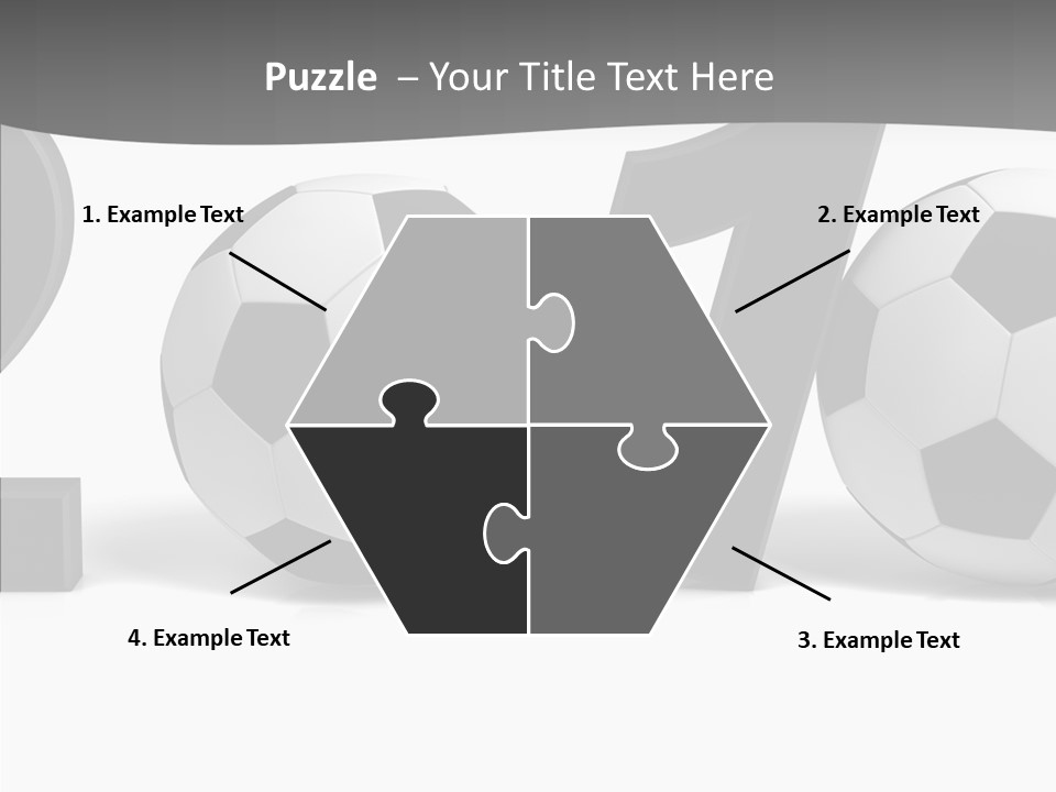 Elderly Caregiver Finger PowerPoint Template