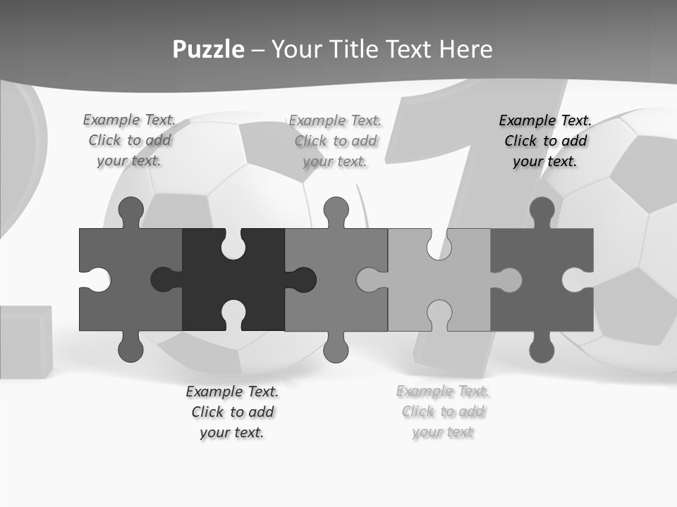 Elderly Caregiver Finger PowerPoint Template