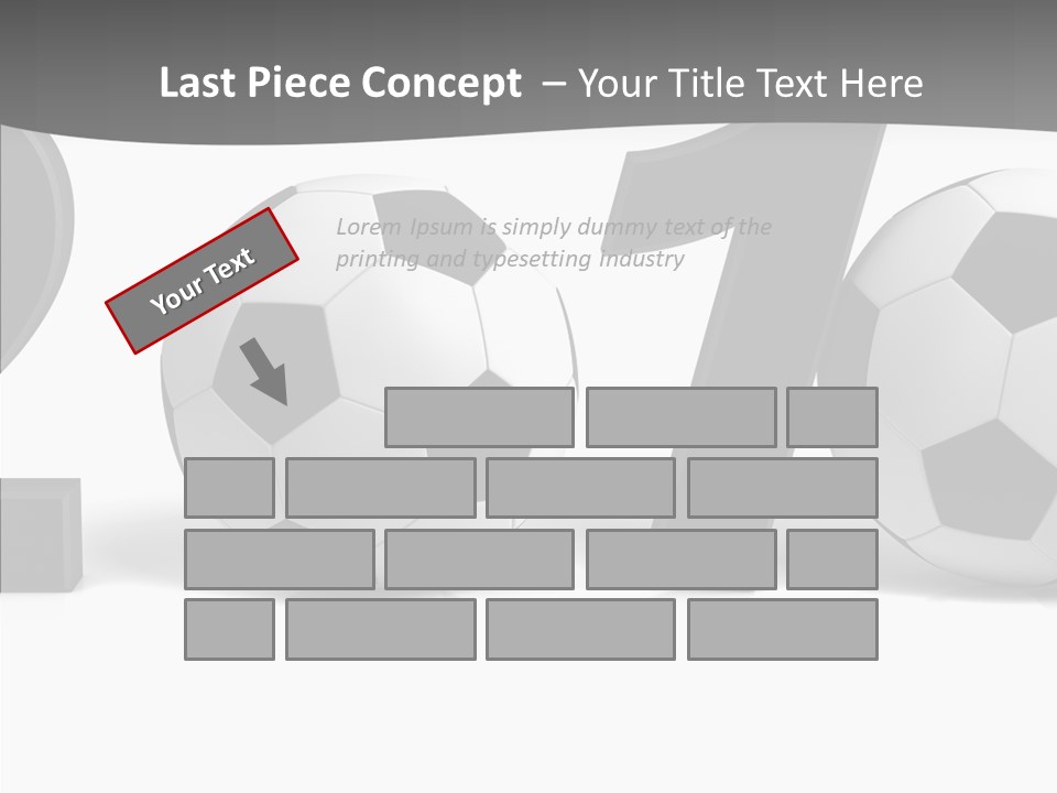 Elderly Caregiver Finger PowerPoint Template